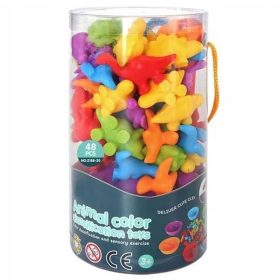 MONTESSORI UČNI KOMPLET ZA ŠTEVANJE IN BARVE