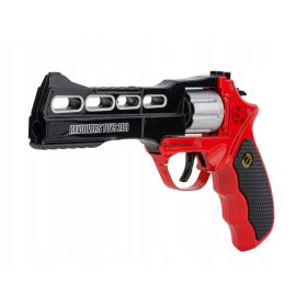   Kovinska pištola Colt z vžigalnikom, Bang Metal Primer, rdeča