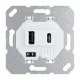 Polnilec Jung USB 15CAWW z 2 USB vhodoma tipa A