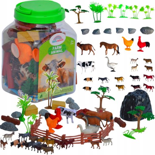 Farma Figurice Živali - Velik Set v Kontejneru