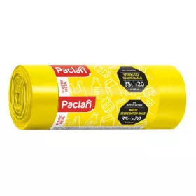  PACLAN Vreče za ločevanje odpadkov Plastika Kovina 35l, 50x60cm 20 kosov