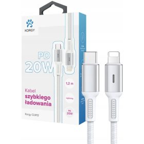   USB-C kabel s osvetlitvijo Korgy CLW12 20W 1,2 m LED polnilni najlon bel

USB-C kabel s osvetlitvijo Korgy CLW12 je idealen za hitro in učinkovito polnjenje vaših naprav Apple. S 20 W moči omogoča hit