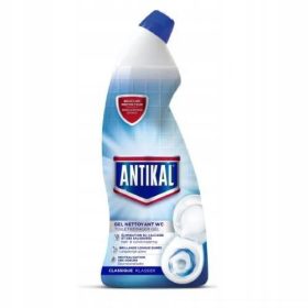   Antikal čistilni gel za WC školjko, čistilo za armature 750 ml