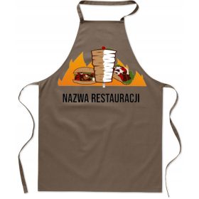 Kuhinjski predpasnik Kebab Restavracija Personaliziran