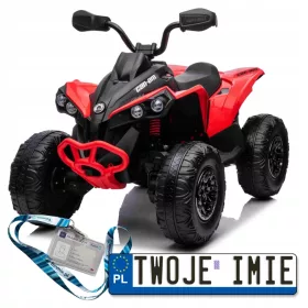   QUAD MAVERICK ATV ELEKTRIČNO VOZILO ZA OTROKE 4x4 180W S DALJINSKIM UPRAVLJALNIKOM