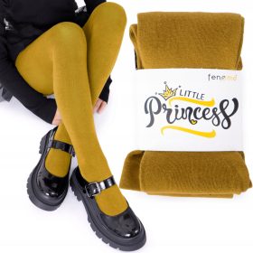   Topli otroški bombažni zimske hlačne nogavice OLIVE Fenome 150