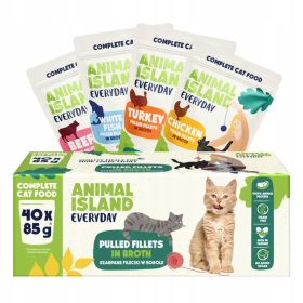 Mokra mešanica hrane Everyday za mačke, 4 okusi 40 x 85 g