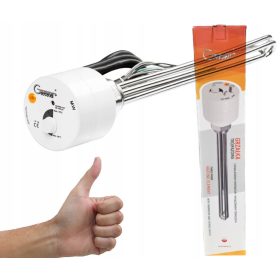    GRELNIK BOJLERA S TERMOSTATOM 3kW 3000W 6/4'', 3-FAZNI, IZ BAKRA