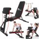 FITNES KLOP ZA VADBO, NASTAVLJIVA KLOP ZA BENCH PRESS, Klop za vadbo s prilagodljivim modlitvenikom za palico
