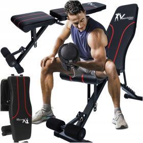   Benc Trening klop za vadbo bench press, nastavljiva za palico