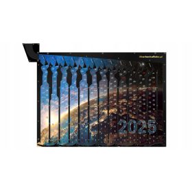   Koledar 2025 Zemlja | Popoln hranilnik za 5 PLN s samodejnim dvigom