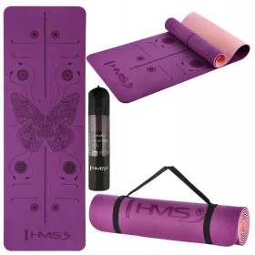   VIOLET YM10 HMS Joga Podloga iz TPE Materiala za Pilates in Fitness Vaje