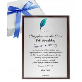   Darilni set za dan učiteljev - Posebna zahvala za učitelje in učiteljice