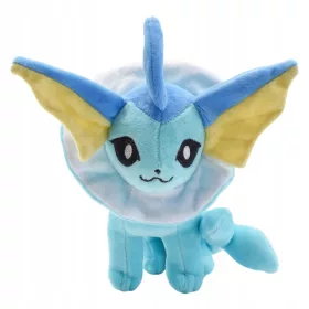   Plišasta maskota Vaporeon Pokemon Go Eevee | Ta mehka plišasta igračka predstavlja vodno obliko pokemona Eevee. Popolno darilo za ljubitelje Pokemonov! Izdelana je iz mehkega pliša in meri približno 1