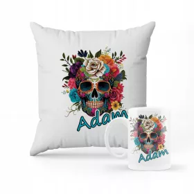   SET DARILNI SET ZA OTROKE "LOBANJA BOHO los Muertos"