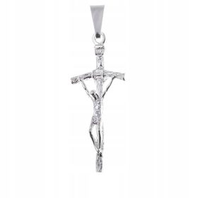 Srebrni križ s podobo Jezusa O101