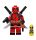 DEADPOOL FIGURE BLOCKS in MINI WOLVERINE AVENGERS