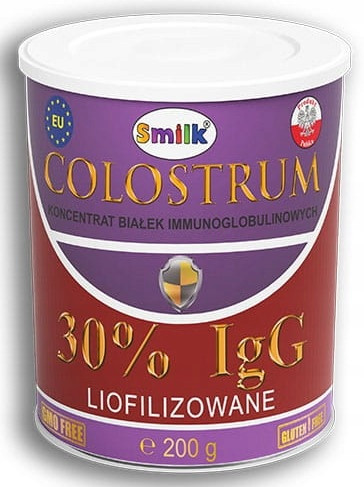100% Naravno Kolostrum v Prahu z 30% Imunoglobulini - 200g
