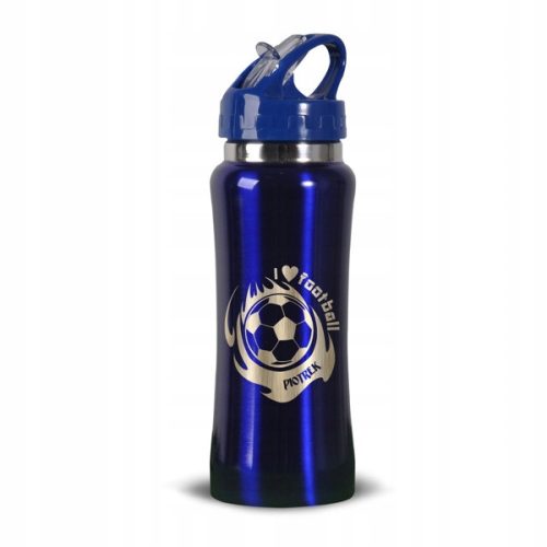 Bidon za nogometaša Specially4u 600 ml modra