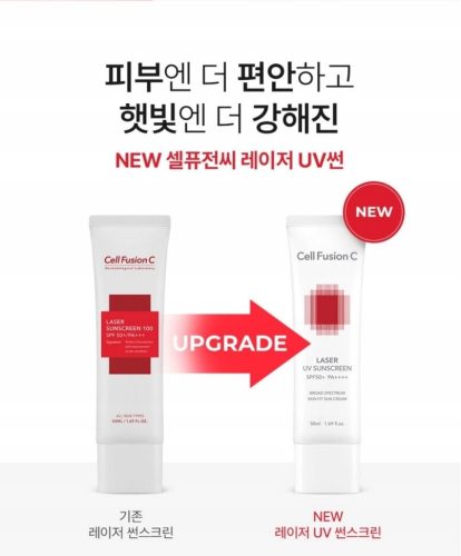 Cell Fusion C Laserska Krema za Sončenje SPF 50+/PA+++ za Vse Tipe Kože