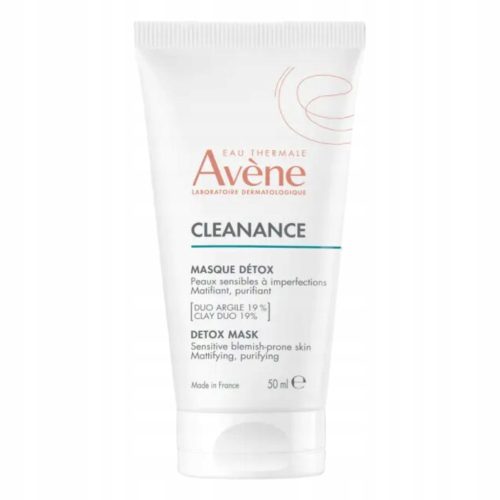 Avène Cleanance čistilna maska za občutljivo kožo z aknami, 50 ml