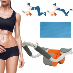 FITNESS VALJ ZA TREBUH Z ODBOJNIM VALJČKOM