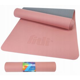 Fitli Premium Joga Podloga 183 cm x 61 cm Roza