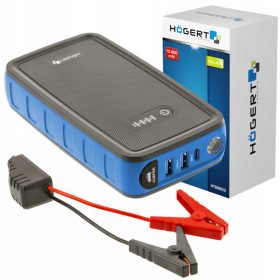   Hoegert Tehnik 400A Avtomobilski Zaganjalnik, Svetilka in Powerbank 3v1