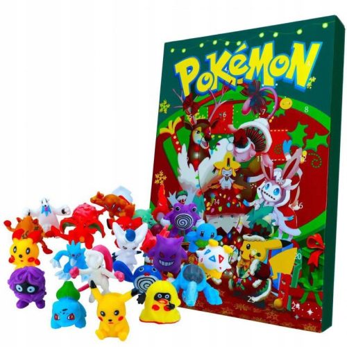 Adventni koledar Pokemon Pikachu s figuricami