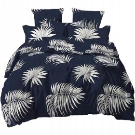   DEBELA FLANEL POSTELJNINA 160x200 BOMBAŽ FLANEL PREŠITA KOMPLET BLAZIN