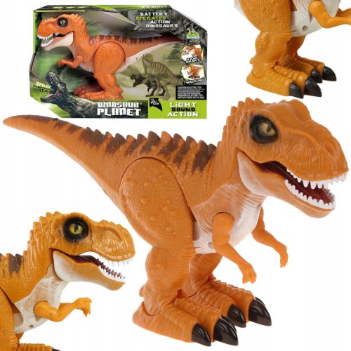 DINOZAVR SVETLOBNI IN ZVOČNI EFEKTI GIBANJE IN SVETEČE OČI