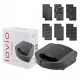  Lovio toaster Toaster pekač arašidov pekač vafljev LVSM001BK črn 750 W