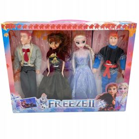 Frozen Kraljica Elsa, Anna, Kristoff in Hans Set