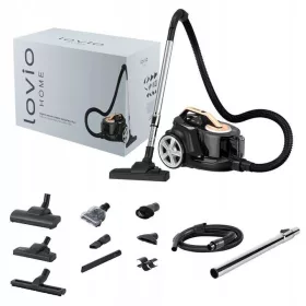    Ciklonski sesalnik brez vrečke HOME HEPA QUIET POWERFUL 15v1 899W LOVIO