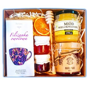 DARILNI KOŠARICA Z ZDRAVIMI PRESENEČENJI