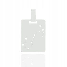 Zlati obesek z znakom zodiaka Škorpijon