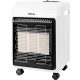 Plinski grelec Qlima 4100 W, bel, 380 x 550 mm