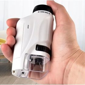   Mikroskop za otroke in mladostnike - Zoom 60x do 120x LED luč