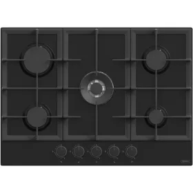    Kernau KGH 7523 T CI Mat Black plinska kuhalna plošča 5 grelnih con Emajlirano