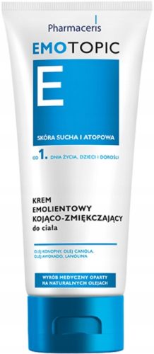 Emolientna pomirjujoča krema za zelo suho kožo, 200ml