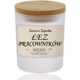   Dišeča sveča "Solze zaposlenih" s smešnim napisom