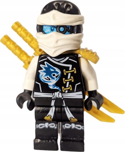 LEGO Ninjago Zane Skybound Figurica + 2 Meča