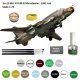 MODEL LETALA za montažo Su-22M4 Monter, barve, temeljni premaz, lak...