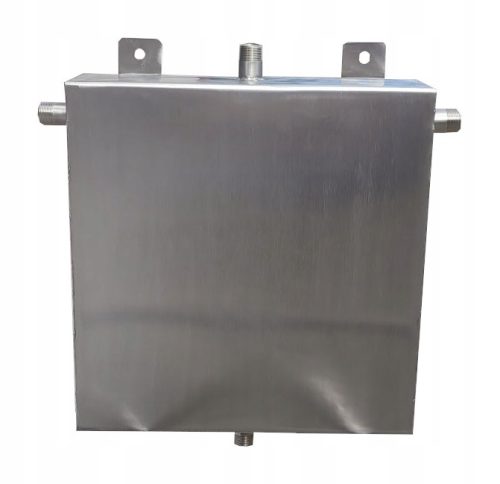 Posoda ekspanzijska posoda nerjaveče jeklo INOX 16L, priključek 4x3/4"