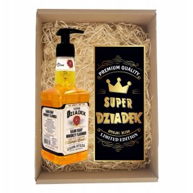 Darilo za dedka - Set milna kopel + čokolada rojstni dan