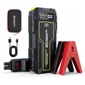   VOLTSURGE Avtopolnilec zaganjalnik kabli 6000A 12V za bencin in dizel USB 3.0