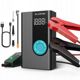  LENERCOM Powerbank s kompresorjem 1500A 12V 150 PSI hitro polnjenje