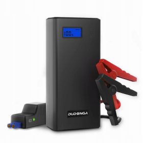   DUDONGA Avto Powerbank 1000A za 7L Bencin 55L Dizel 12V LED Črna