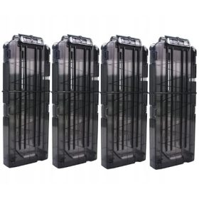 Dolgi Nabojnik Nerf za Pištolo z 12 Penastimi Naboji