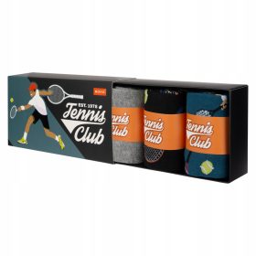 Darilni set nogavic za tenis SOXO v elegantni škatli